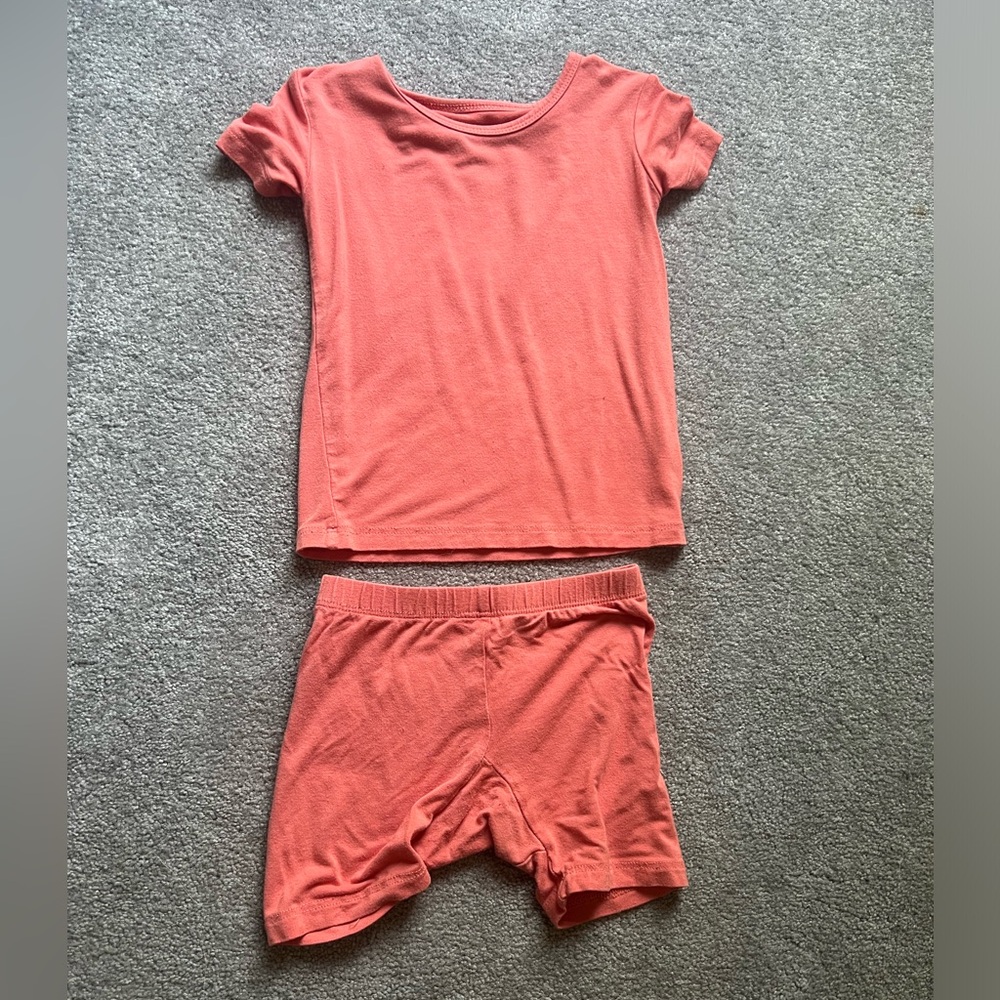 Bamboo short sleeve pajama set